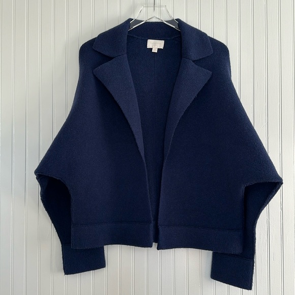 J. Crew Collection Oversized Open Sweater-Blazer - Picture 2 of 7
